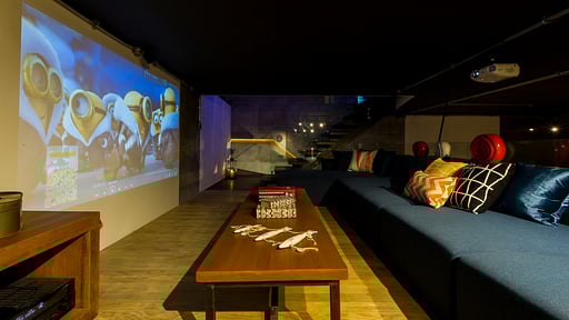 Villa Momo Media room