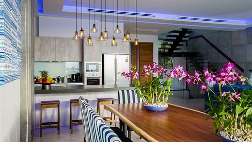 Villa Momo Dining area