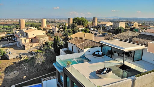 Villa Montblau Drone pictures