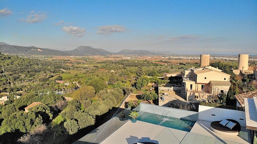 Villa Montblau Drone pictures