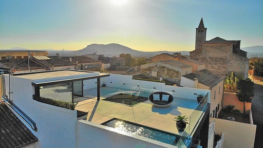 Villa Montblau Drone pictures