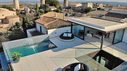 Villa Montblau Drone pictures