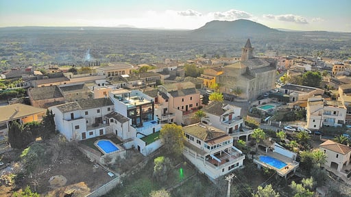 Villa Montblau Drone pictures