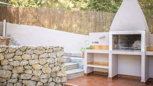Villa MonteCristo BBQ equipment