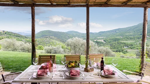 Villa Monte Dining area