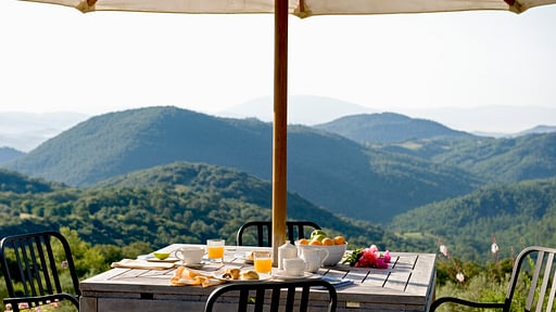 Villa Monte Dining area