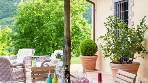 Villa Monte Dining area