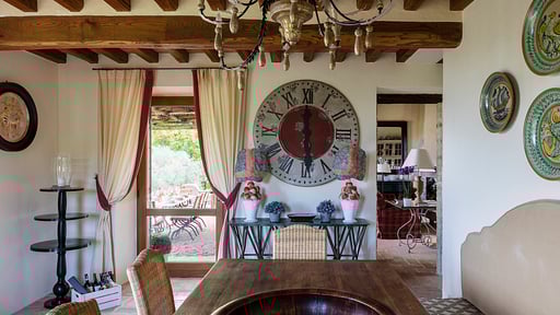 Villa Monte Dining area