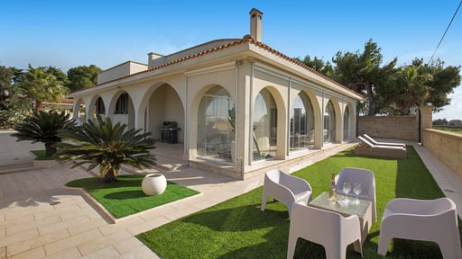 Villa Montecarlo Terrasse/Veranda