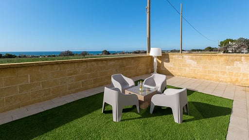 Villa Montecarlo Terrasse/Veranda