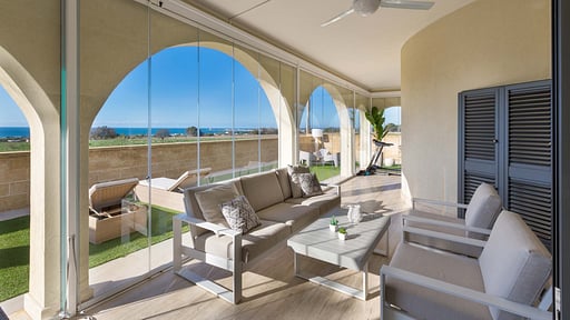 Villa Montecarlo Terrasse/Veranda