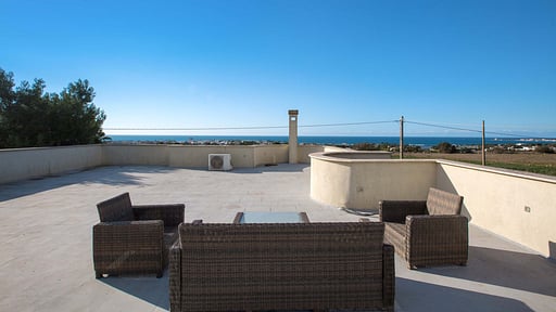 Villa Montecarlo Terrasse/Veranda