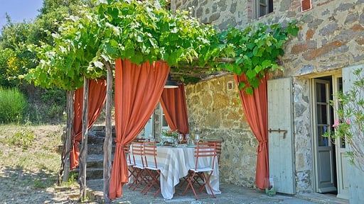 Villa Montecucco Eethoek