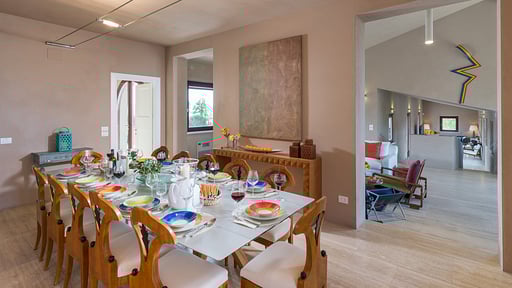 Villa Monticelli Salle à manger