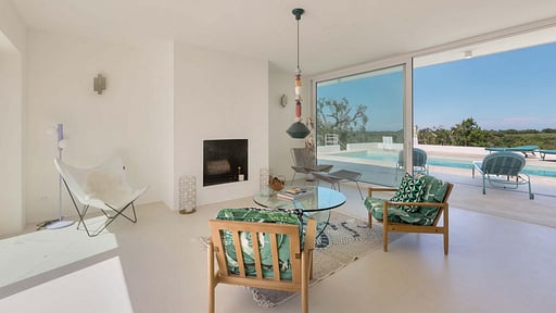 Villa Montipuglia Wohnbereich