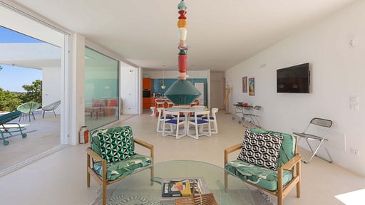 Villa Montipuglia Wohnbereich