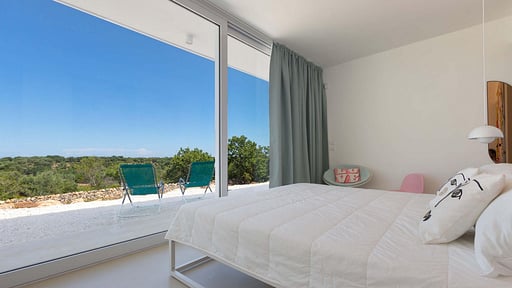 Villa Montipuglia Schlafzimmer 1