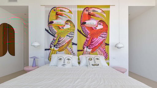 Villa Montipuglia Schlafzimmer 1