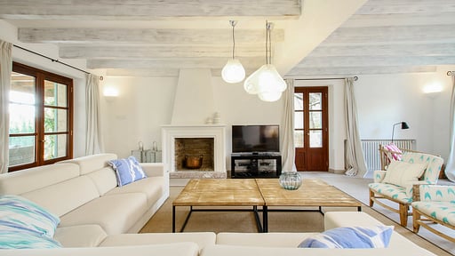 Villa Montserrat Wohnbereich