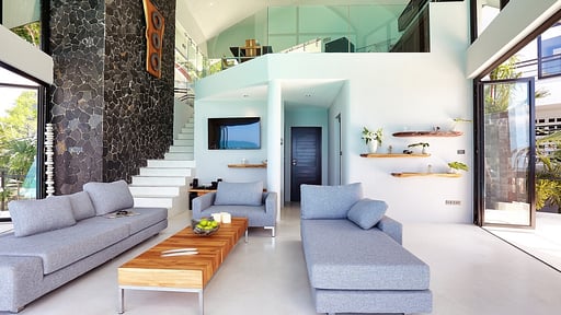 Villa Moonshadow Living room