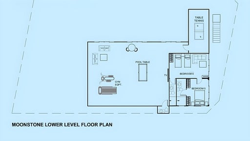 Villa Moonstone Floor plan