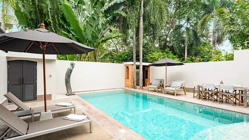 Villa Moorea Samui Бассейн