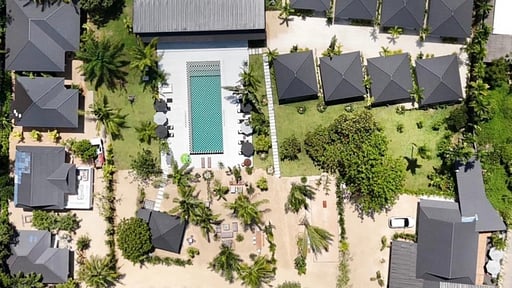 Villa Moorea Samui Фото с дрона