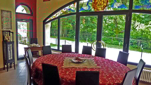 Villa Morelli Gualtierotti Dining area