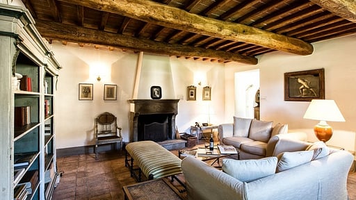 Villa Morino Woonkamer 1