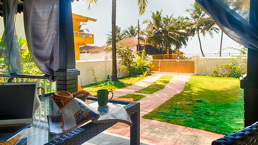 Villa Morjim Terrace/Veranda