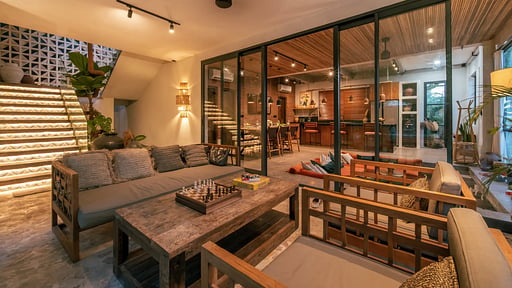 Villa Morotai Living room