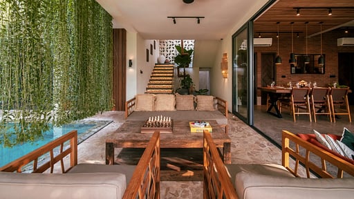 Villa Morotai Living room