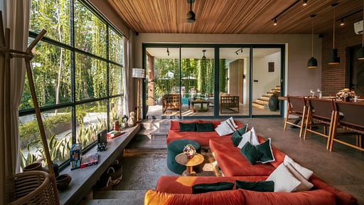 Villa Morotai Media room