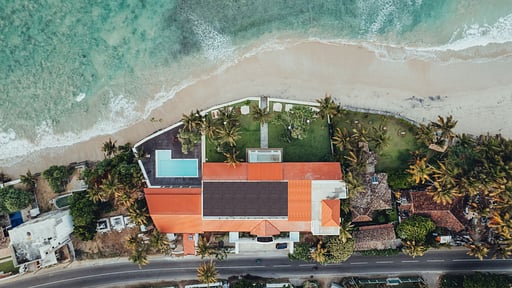 Villa Mosvold Drone pictures