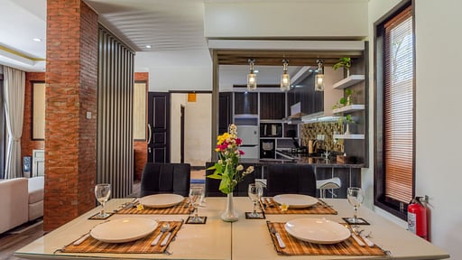 Villa Mozart Dining area