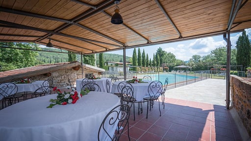 Villa Mulino Al Suono Terrasse