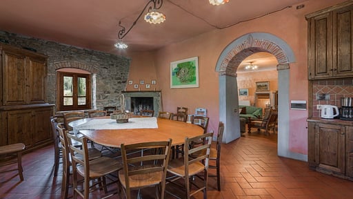 Villa Mulino Al Suono Salle à manger 1