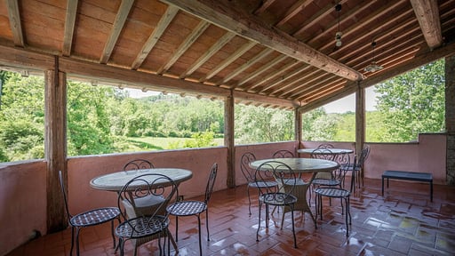 Villa Mulino Al Suono Terrasse