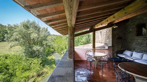 Villa Mulino Al Suono Terrasse