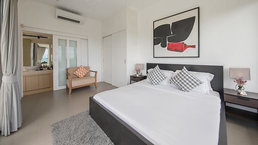 Villa Mullion Cove Schlafzimmer 1