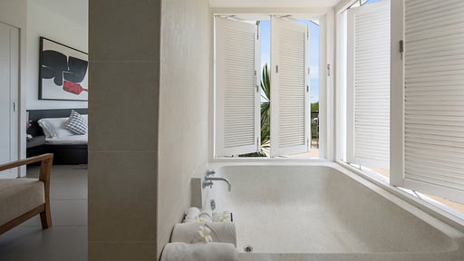 Villa Mullion Cove Schlafzimmer 1