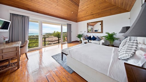 Villa Mullion Cove Schlafzimmer 3