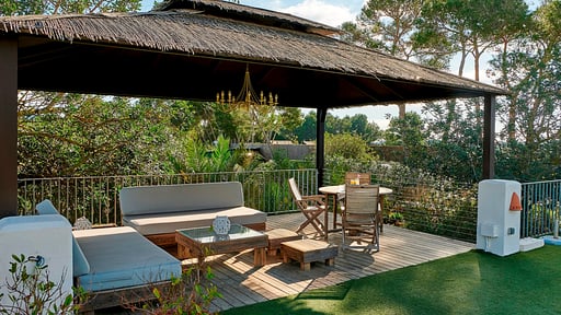 Villa Munt Blanc Ibiza Gazebo