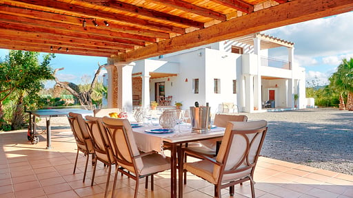Villa Munt Blanc Ibiza Terrace/Veranda