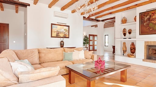 Villa Munt Blanc Ibiza Living room