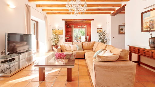 Villa Munt Blanc Ibiza Living room