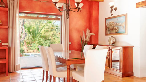 Villa Munt Blanc Ibiza Dining area