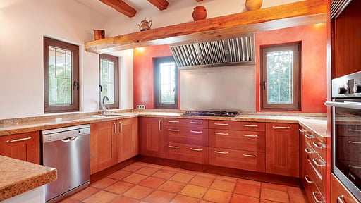 Villa Munt Blanc Ibiza Kitchen