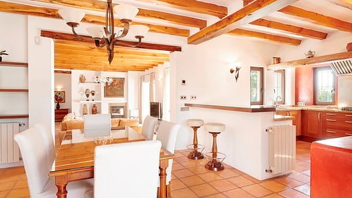 Villa Munt Blanc Ibiza Dining area