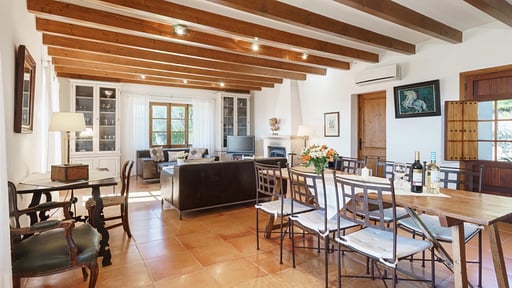 Villa Muntalegre Salle à manger